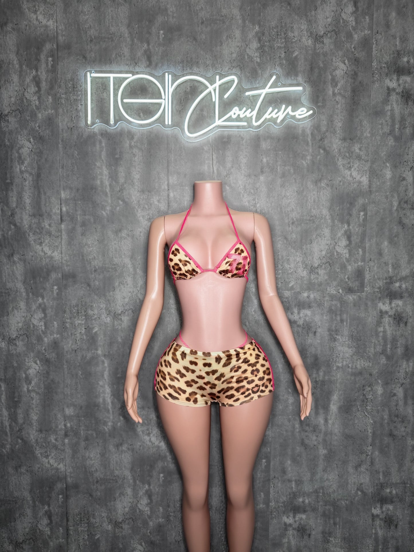 Hot 70’s 3 Piece Swimsuit Set